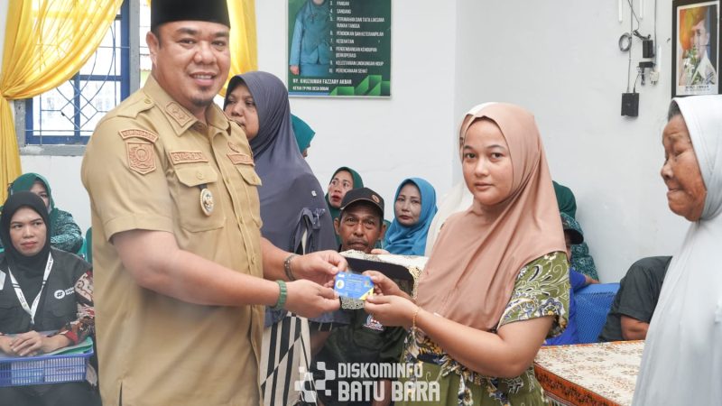 Wabup Batu Bara Hadiri Peluncuran Kartu Boseh, Syafrizal Apresiasi Program Kades Bogak