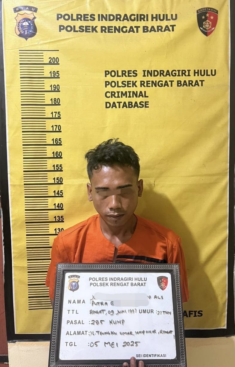 Polisi Ringkus Pemuda Perkosa Ibu Rumah Tangga 