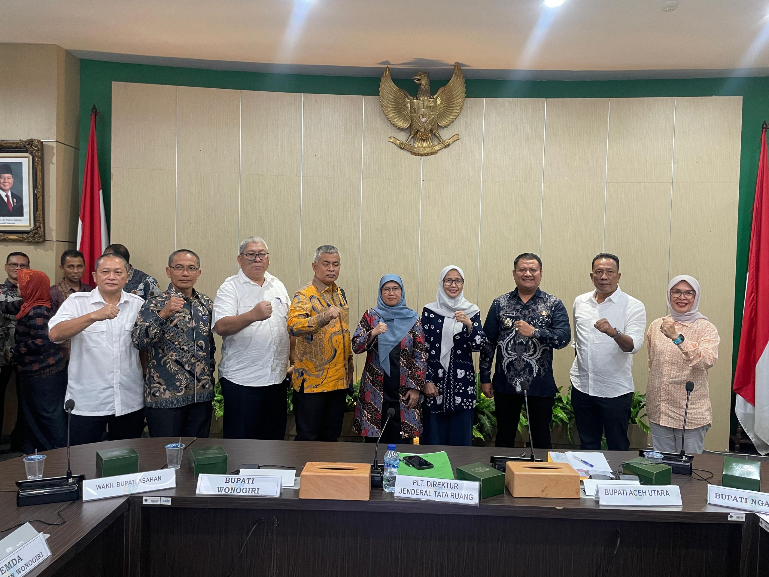Wakil Bupati Asahan Ikuti Rakor Lintas Sektor RTRW dan RDTR