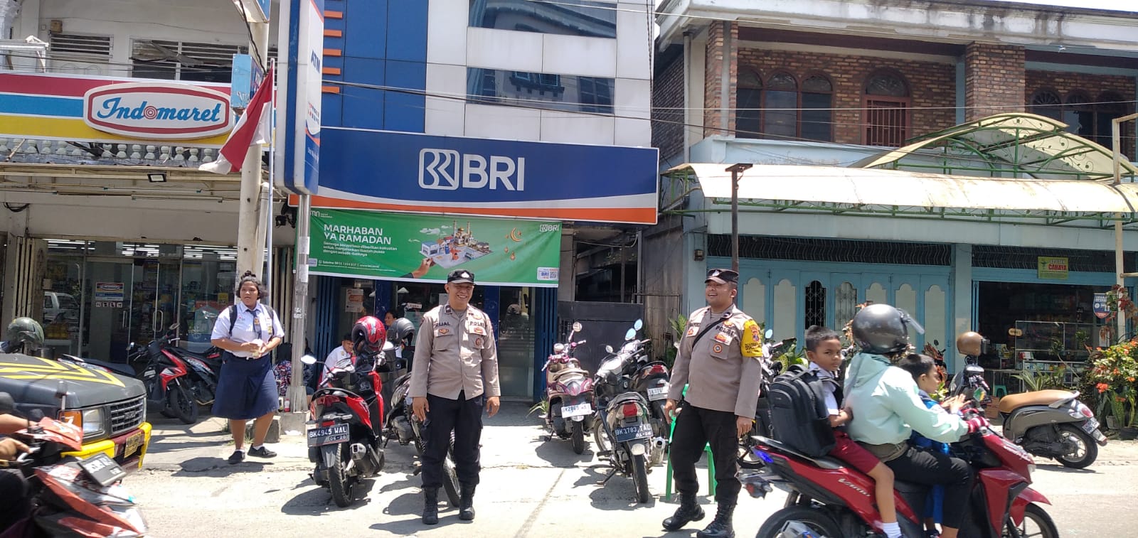 Cegah Penyakit Masyarakat, Polsek Siantar Selatan Patroli ke Tempat Keramaian
