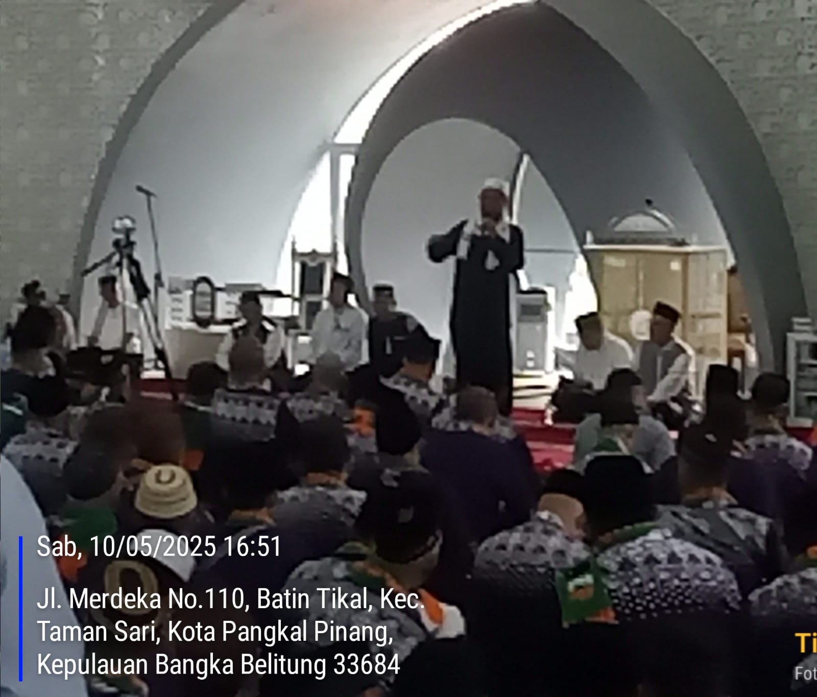 Asisten Pemkot Akhmad Subekti Hadiri Pelepasan Simbolis Calon Jemaah haji Kota Pangkalpinang
