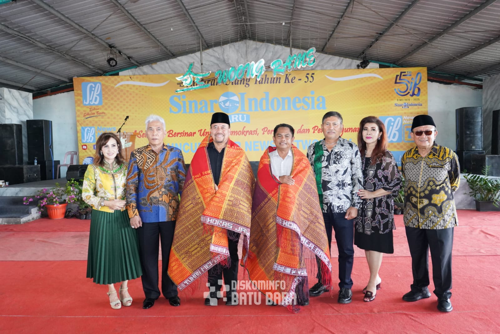 Bupati Baharuddin Siagian Berikan Apresiasi Pada Acara HUT ke – 55 Harian SIB