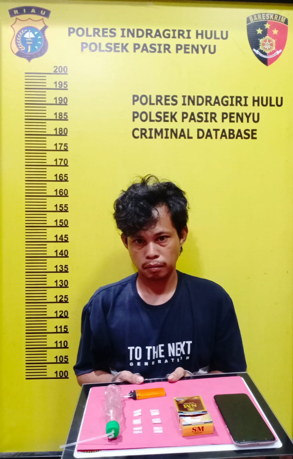 Inhu Tidak Ada Ruang Bagi Jaringan Narkoba, Polisi Kembali Amankan Jual Sabu