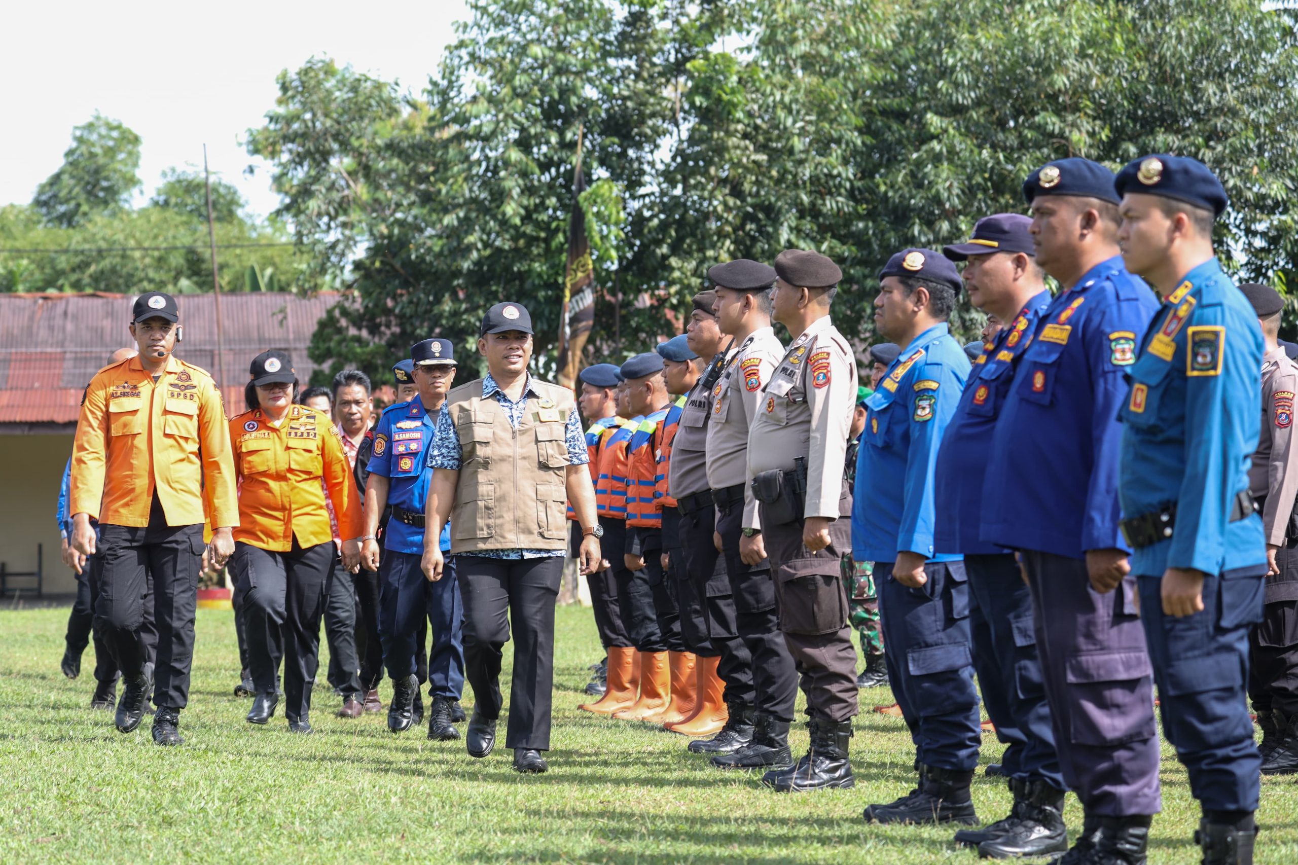 Wali Kota Pematangsiantar Diwakili Sekda Hadiri Gladi Kesiapsiagaan Bencana Kota Pematangsiantar Tahun 2025