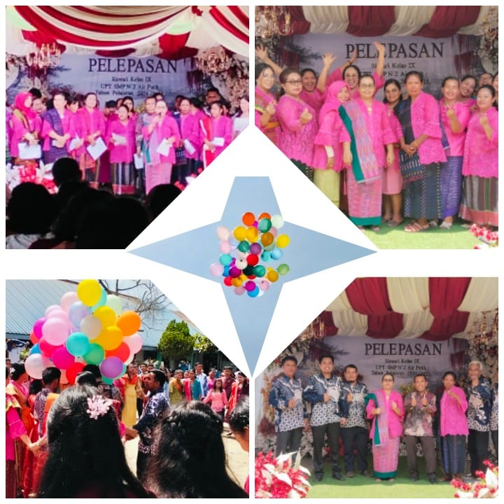 UPT. SMPN 2 Air Putih Gelar Pelepasan Siswa/i Kelas IX Tahun Ajaran 2024 – 2025 dan Makan Bersama Dengan Para Orang Tua