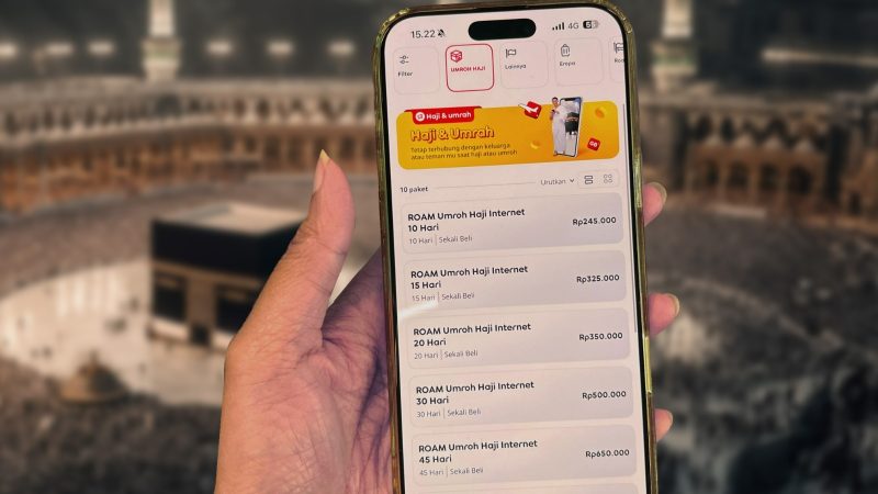 Koneksi Lancar di Tanah Suci Kini Lebih Simpel dengan Paket IM3 SimpelRoam Haji