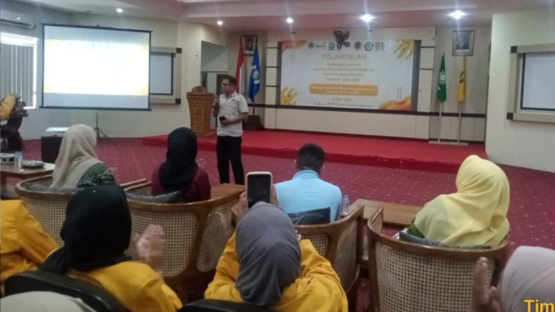 Pelantikan PD IPM Pangkalpinang Ahmad Subekti Jangan Tinggalkan Sholat