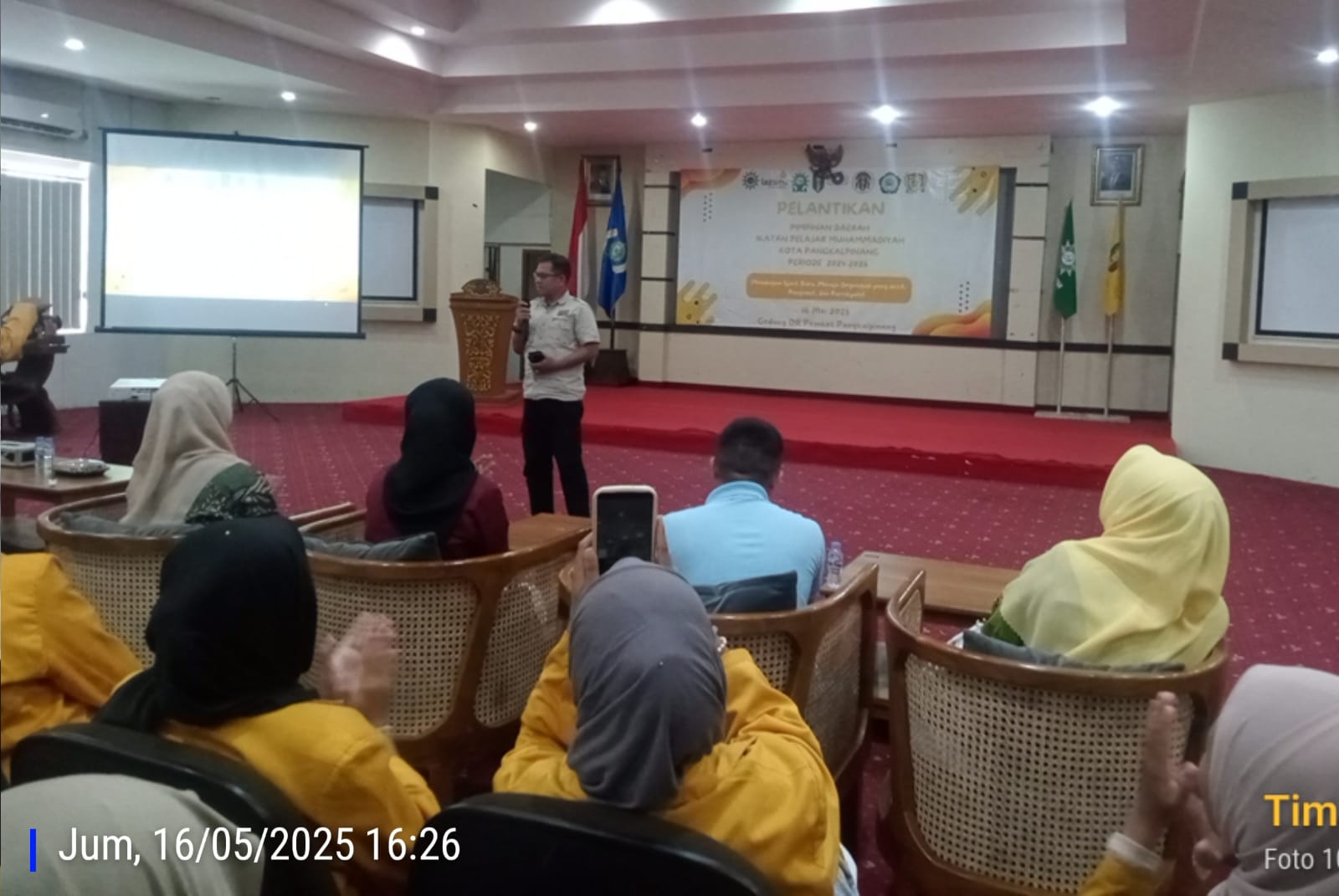 Pelantikan PD IPM Pangkalpinang Ahmad Subekti Jangan Tinggalkan Sholat