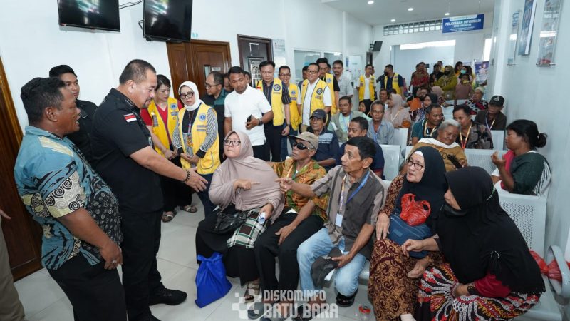 Bupati Baharuddin Siagian Apresiasi Bakti Sosial Operasi Katarak Gratis Oleh Lions Club Indrapura Host
