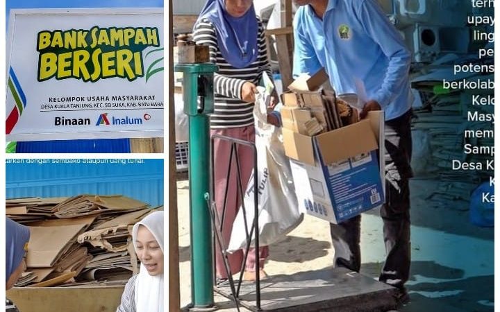 PT Inalum Tingkatkan Kesejahteraan Warga Sekitar Dengan Hadirkan Bank Sampah Berseri
