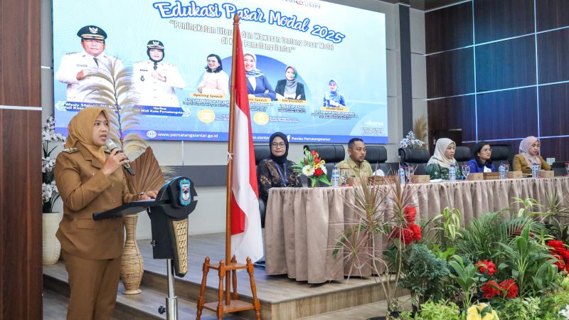 Wakil Wali Kota Pematangsiantar Hadiri Edukasi Pasar Modal