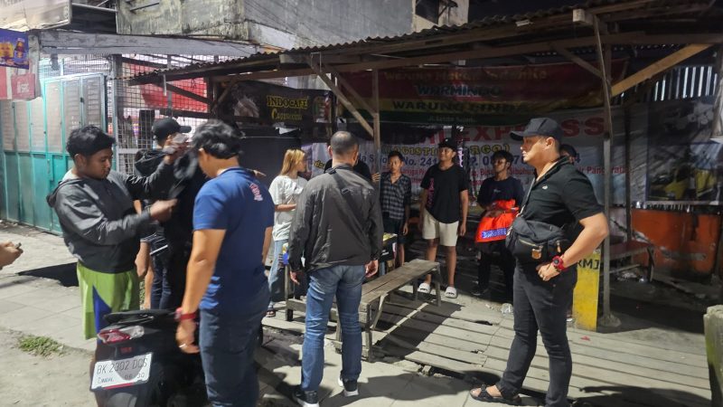 Satgas Tindak Operasi Pekat Toba 2025 Sisir Wilayah Rawan di Medan