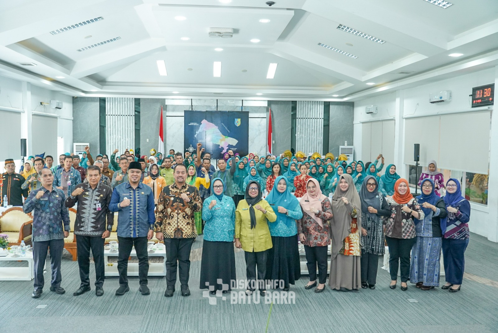 Bupati Baharuddin Siagian Bersama Ketua TP – PKK Kabupaten Batu Bara Sambut Hangat Kunjungan Tim Supervisi TP – PKK Provsu