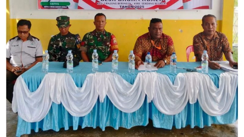 Pemdes Bagan Kuala Gelar Musdessus Bentuk Pengurus Koperasi Desa Merah Putih