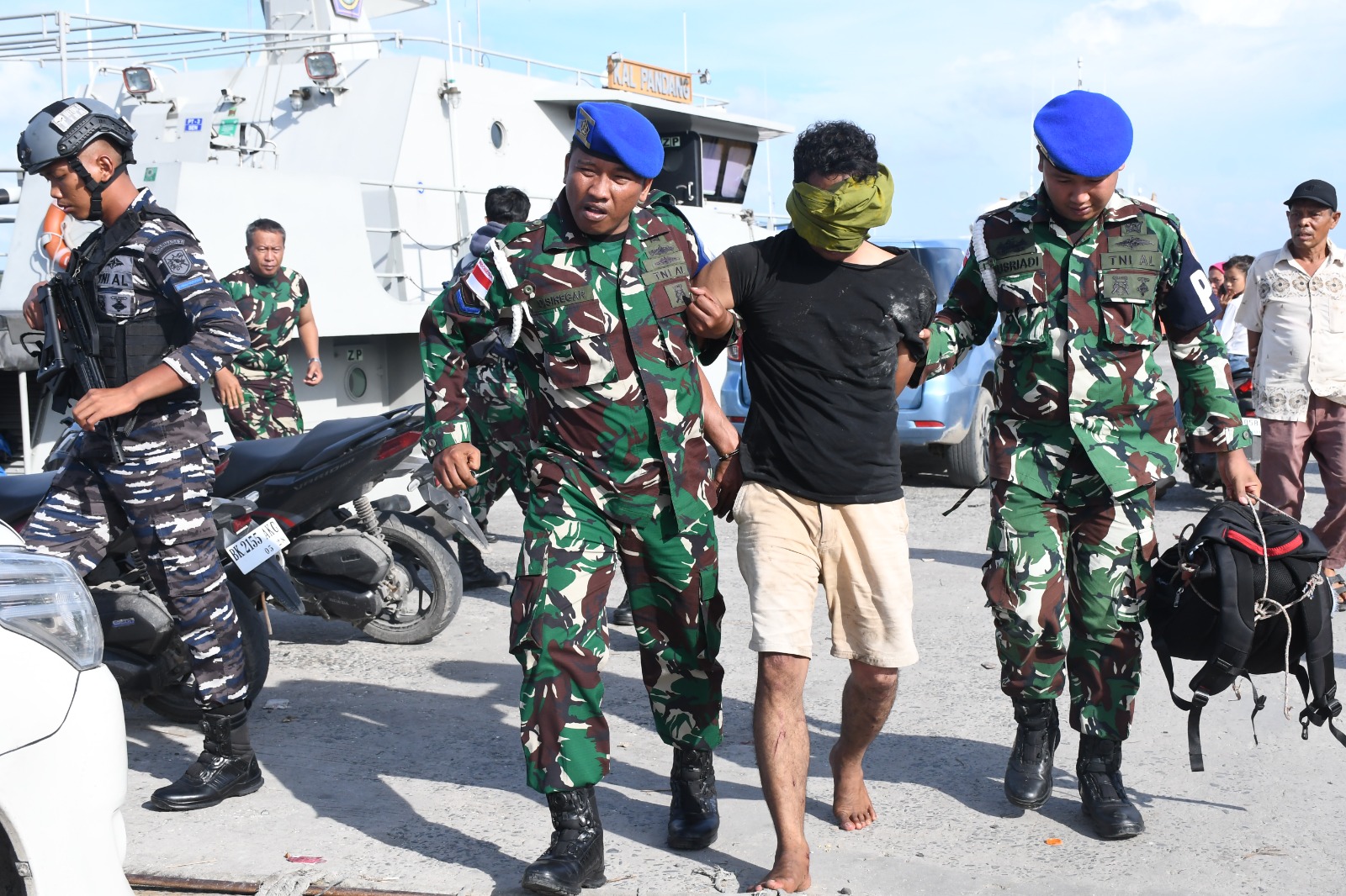 Lanal TBA Dan Intelmar Lantamal I Berhasil Gagalkan Penyelundupan Narkotika Di Perairan Sungai Asahan