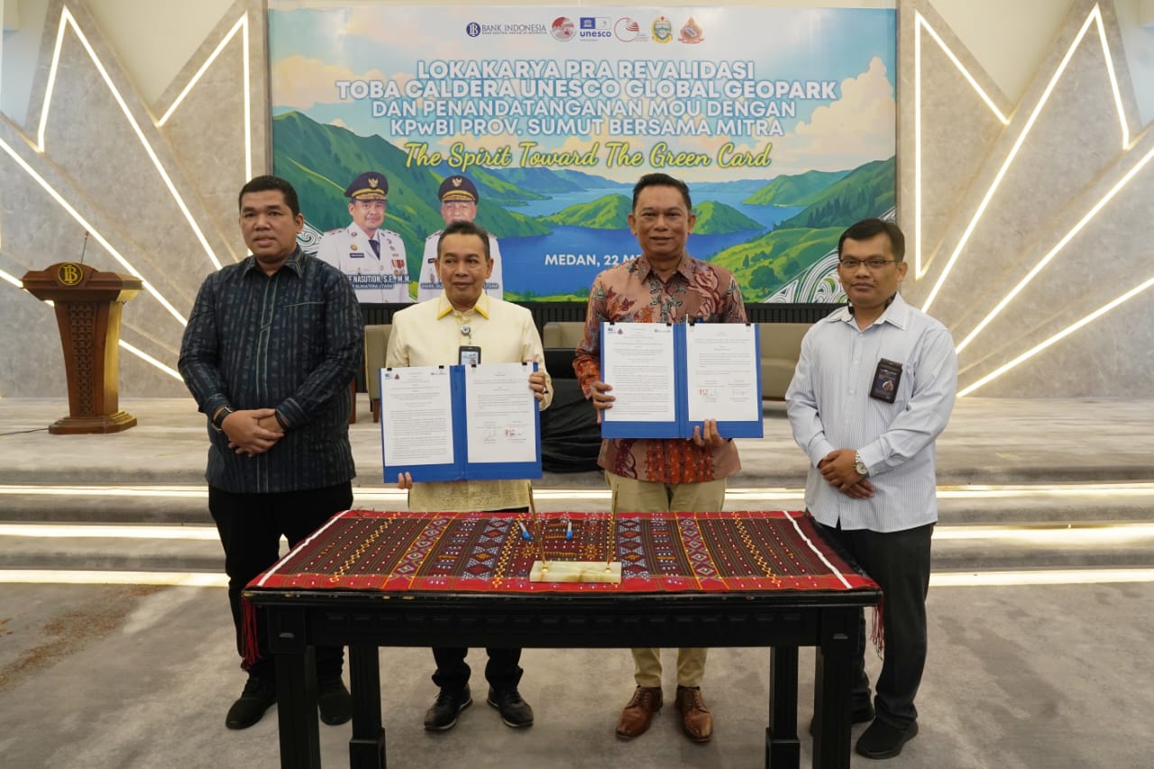 Gerak Cepat Meraih Kembali Green Card Toba Caldera Sinergi dan Komitmen untuk Mempertahankan Danau Toba sebagai Geopark Dunia