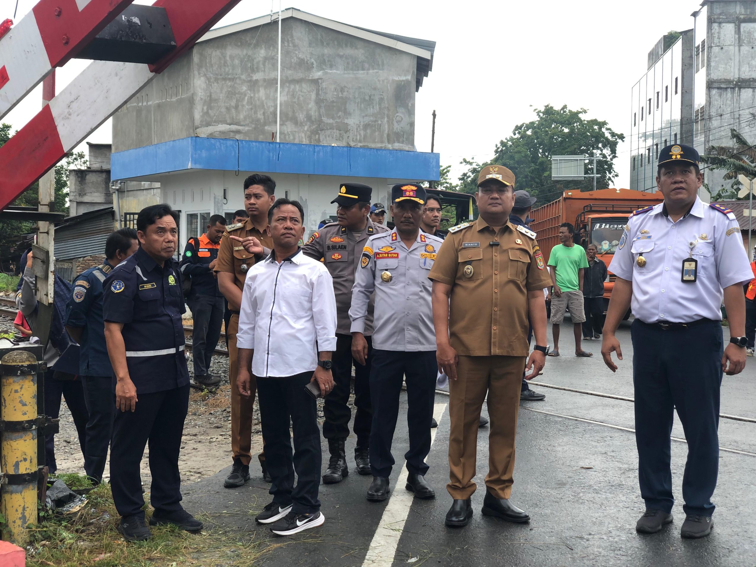 Wakil Bupati Asahan Resmikan 3 JPL di Perlintasan Kota Kisaran dan Air Batu