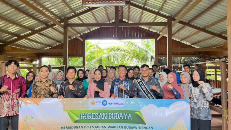 BEM FKIP USK Perkuat Identitas Budaya Lewat Kegiatan Goresan Budaya