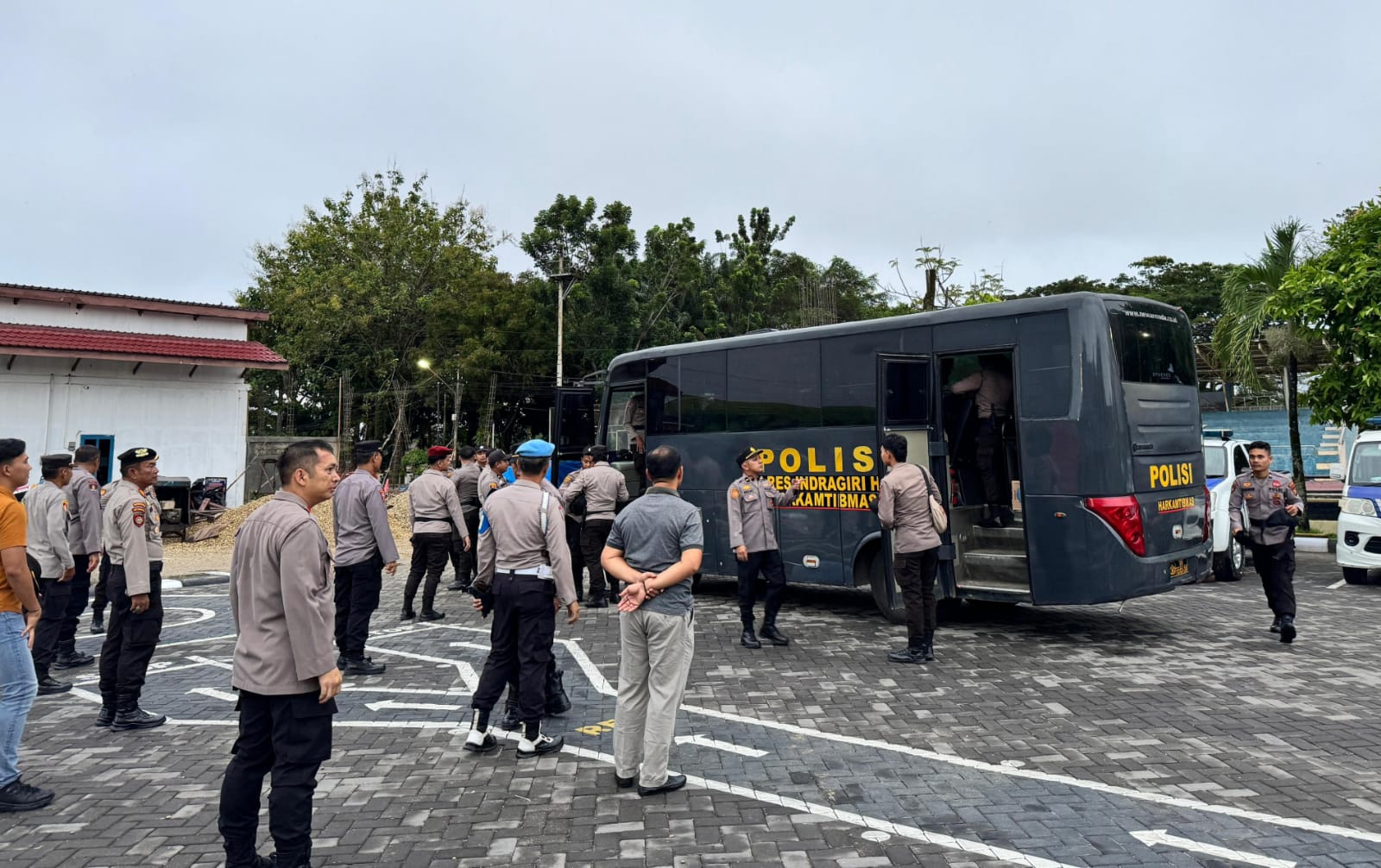 Berantas Aksi Anarkisme dan Premanisme, 22 Personel Polres Inhu Ikuti Pelatihan