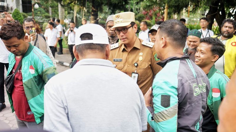 Dapat Perhatian Wali Kota, Pengemudi Ojol di Medan Merasa Aman