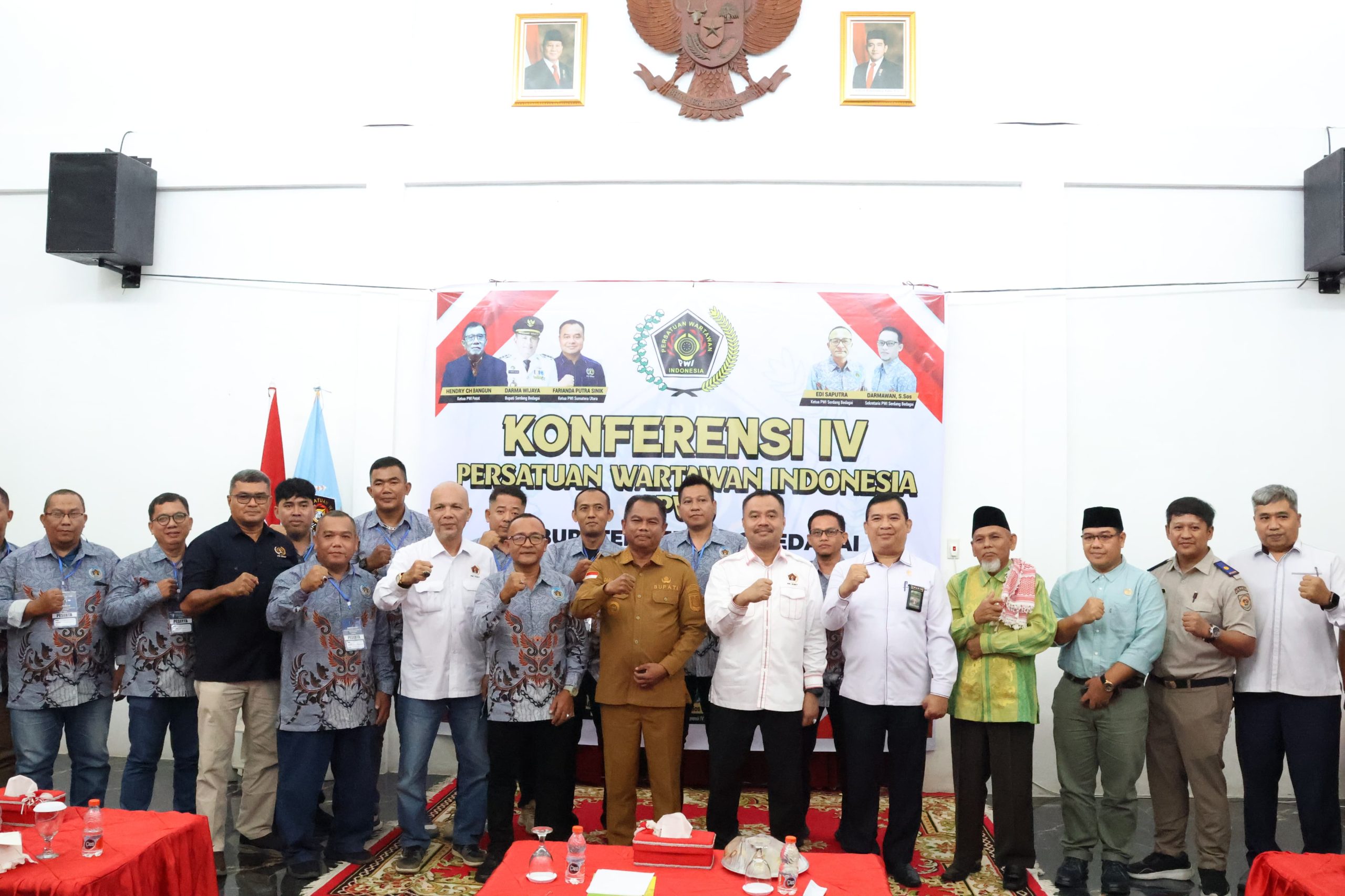 Edi Saputra Dipercayakan Kembali Pimpin PWI Sergai Untuk Periode 2025-2028