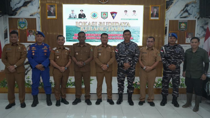 Bantu Perekonomian Nelayan Silo Baru, Wakil Bupati Asahan Tabur Benih Kerang Dara