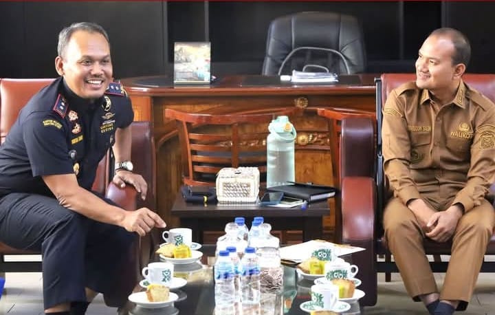 Walikota Tanjungbalai Terima Kunjungan Kakan Bea Cukai Teluk Nibung