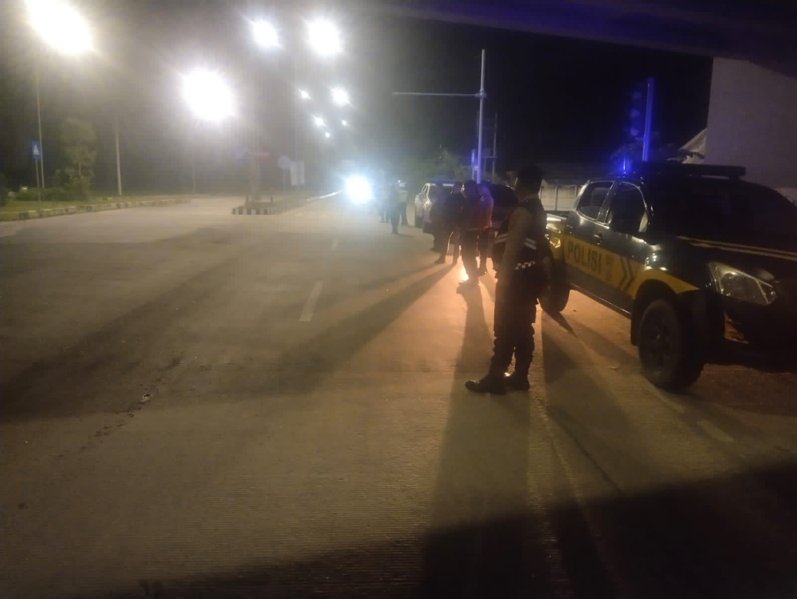 Polres Langkat Polda Sumut Terus Melaksanakan Patroli yang di Tingkatkan untuk Jaga Rasa Aman Warga