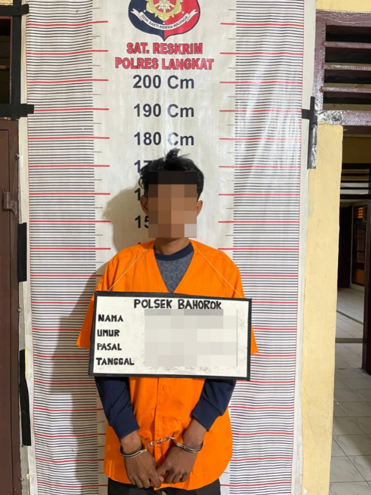 Tanpa Menunggu Waktu Lama, Kasus Curanmor Berhasil Dungkap Polsek Bahorok