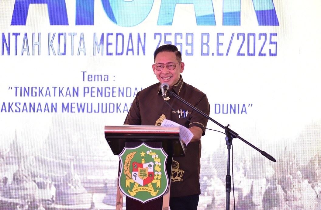 Hadiri Peringatan Waisak 2025, Ketua DPRD Medan, Wong Chun Sen Ajak Umat Buddha Bersatu Dalam Menjaga Keamanan Ditengah Keberagaman di Kota Medan 