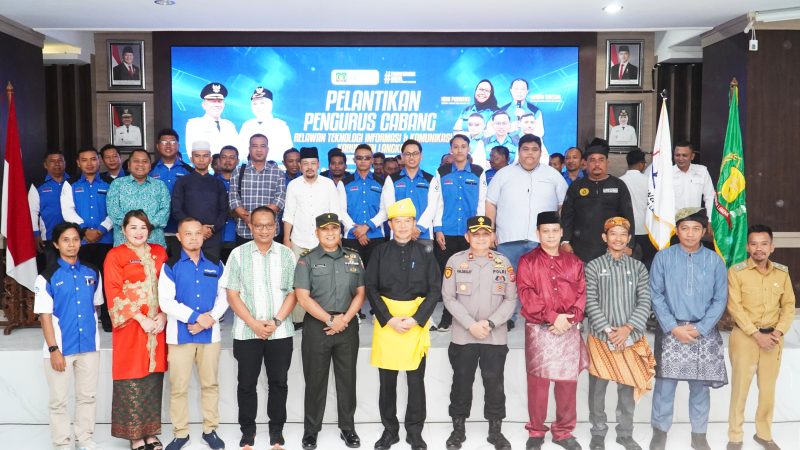 Bupati Langkat Dorong Transformasi Digital Lewat Pelantikan Relawan TIK 2025–2029