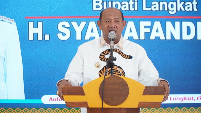 Bupati Langkat Syah Afandin Ajak Apdesi Jadi Garda Terdepan Pembangunan Nasional