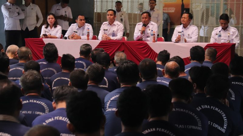 Lapas Cipinang Tancap Gas! Sosialisasi Zero HALINAR Dipimpin Langsung Kalapas di Blok Hunian