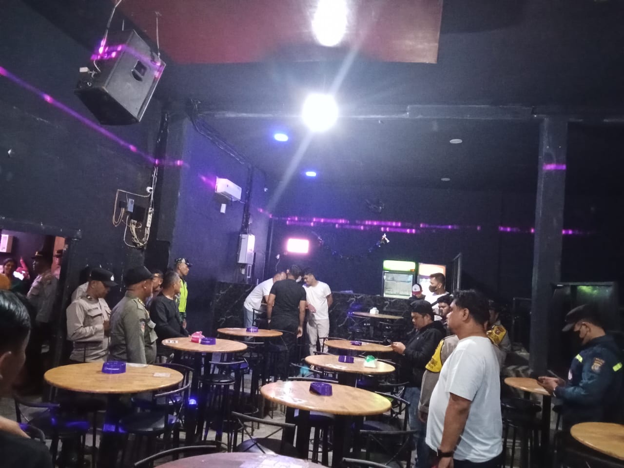 Cegah Penyalahgunaan Narkoba, Polres Pematangsiantar Razia Tempat Hiburan Malam
