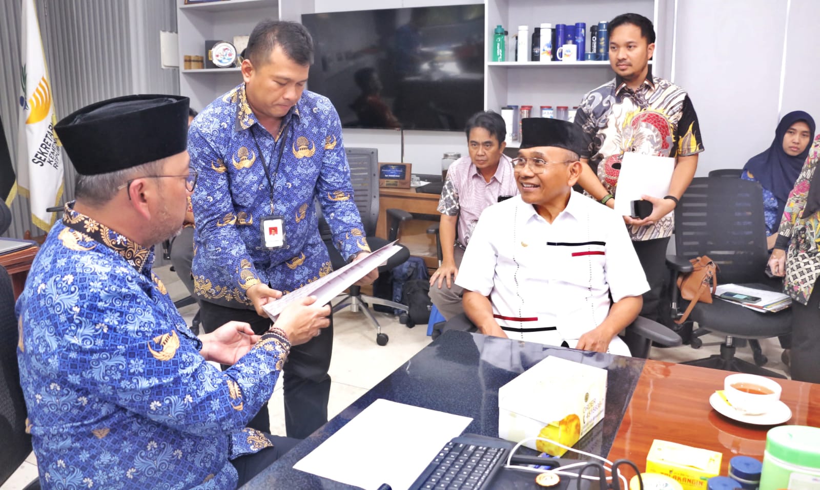 Audiensi ke Kemensos RI, Bupati Simalungun Sampaikan Dukungan Terhadap Program UHC dan Sekolah Rakyat