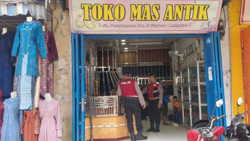 Atisipasi Kejahatan dan Ciptakan Rasa Aman, Sat Samapta Polres Langkat Gelar Patroli Dialogis