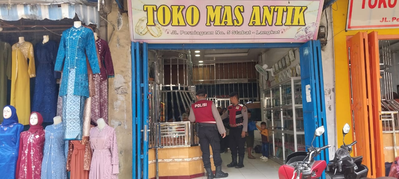 Atisipasi Kejahatan dan Ciptakan Rasa Aman, Sat Samapta Polres Langkat Gelar Patroli Dialogis