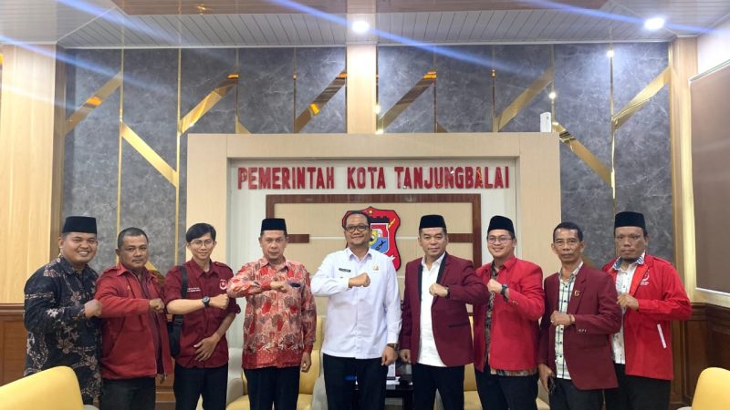 Wakil Walikota Tanjungbalai Terima Audiensi PW Pemuda Muslimin Indonesia Sumut