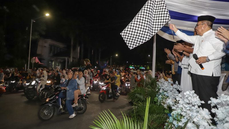 Wali Kota Pematangsiantar Lepas Pawai Takbir Keliling Malam Idul Adha 1446 H/2025 M