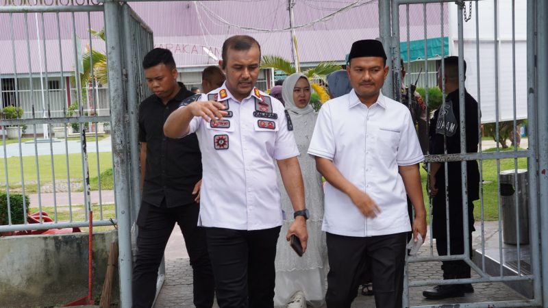 Wali Kota Tanjungbalai Berbagi Hewan Qurban Idul Adha Ke Lapas Pulo Simardan