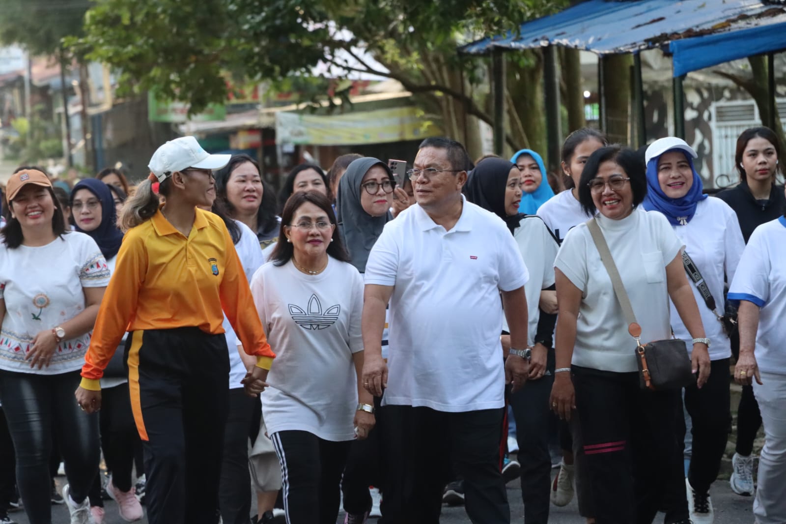 Kapolres Pematangdsiantar Hadiri Fun Walk Bersama IBI Kota Pematangsiantar