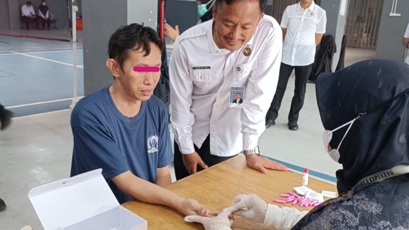 Lapas Cipinang Pastikan Hak Kesehatan Warga Binaan melalui Skrining Penyakit Menular