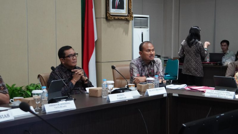 Wali Kota Tanjungbalai Rakor Lintas Sektor RTRW Dan RDTR di Kementerian ATR/BPN