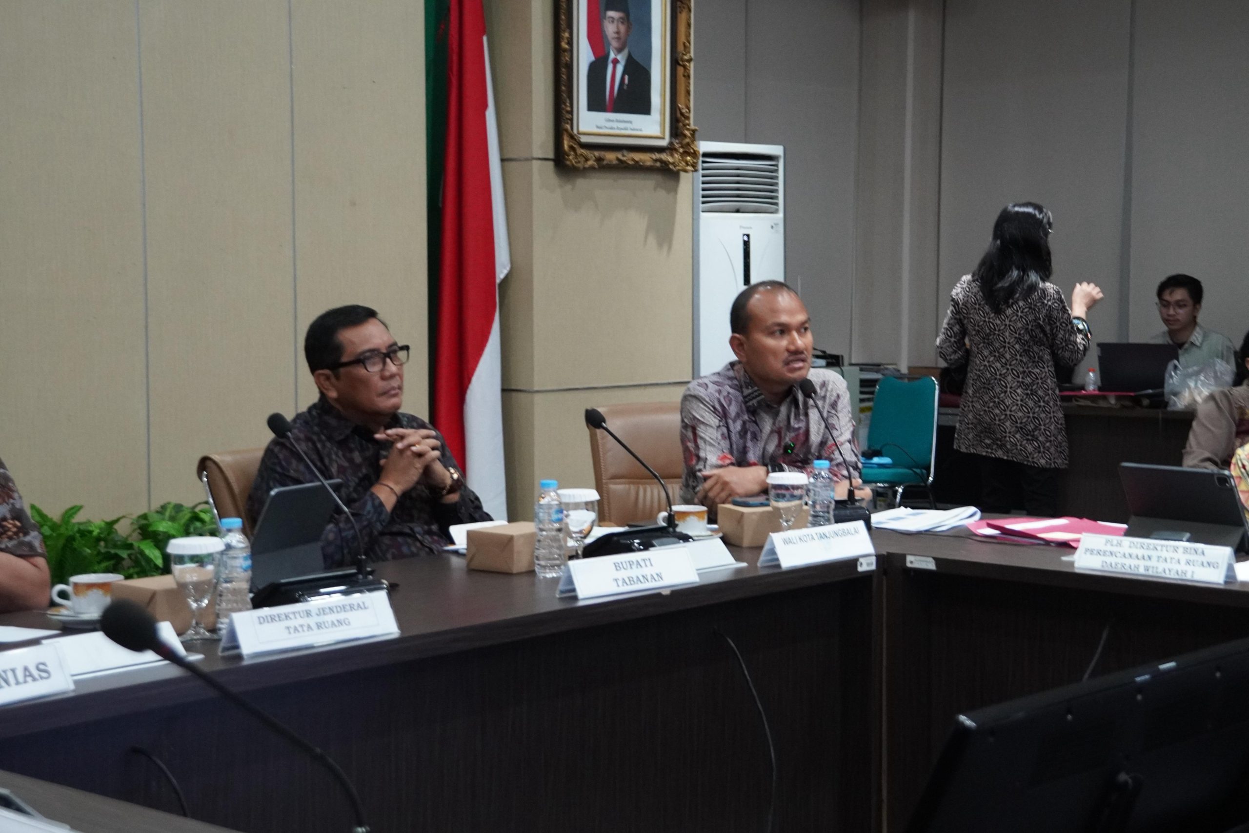 Wali Kota Tanjungbalai Rakor Lintas Sektor RTRW Dan RDTR di Kementerian ATR/BPN