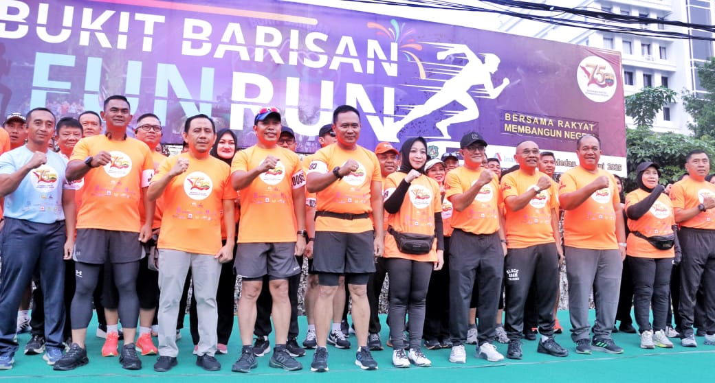 Bupati Simalungun Bersama Forkopimda Hadiri HUT ke-57 Kodam I/BB