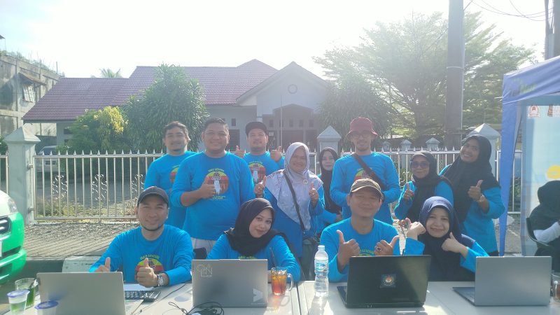 Disdukcapil Aceh Barat Berinovasi dengan Menghadirkan Layanan Identitas Kependudukan Digital (IKD) di arena Car Free Day (CFD)