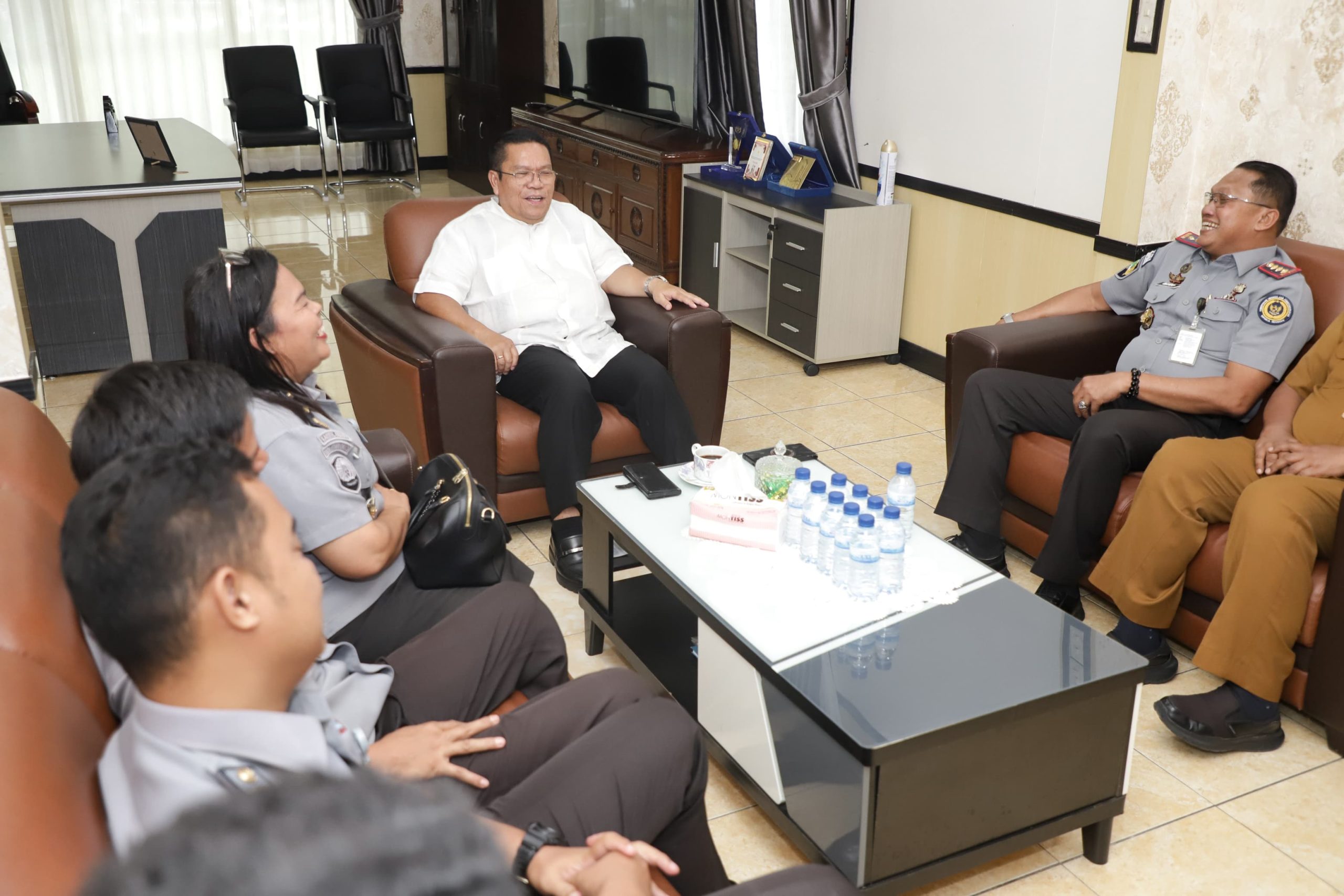 Wali Kota Wesly Silalahi Terima Audiensi Kepala Lembaga Pemasyarakatan Kelas IIA Pematangsiantar