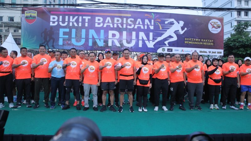 Bupati Asahan Ikuti Bukit Barisan Fun Run 5K
