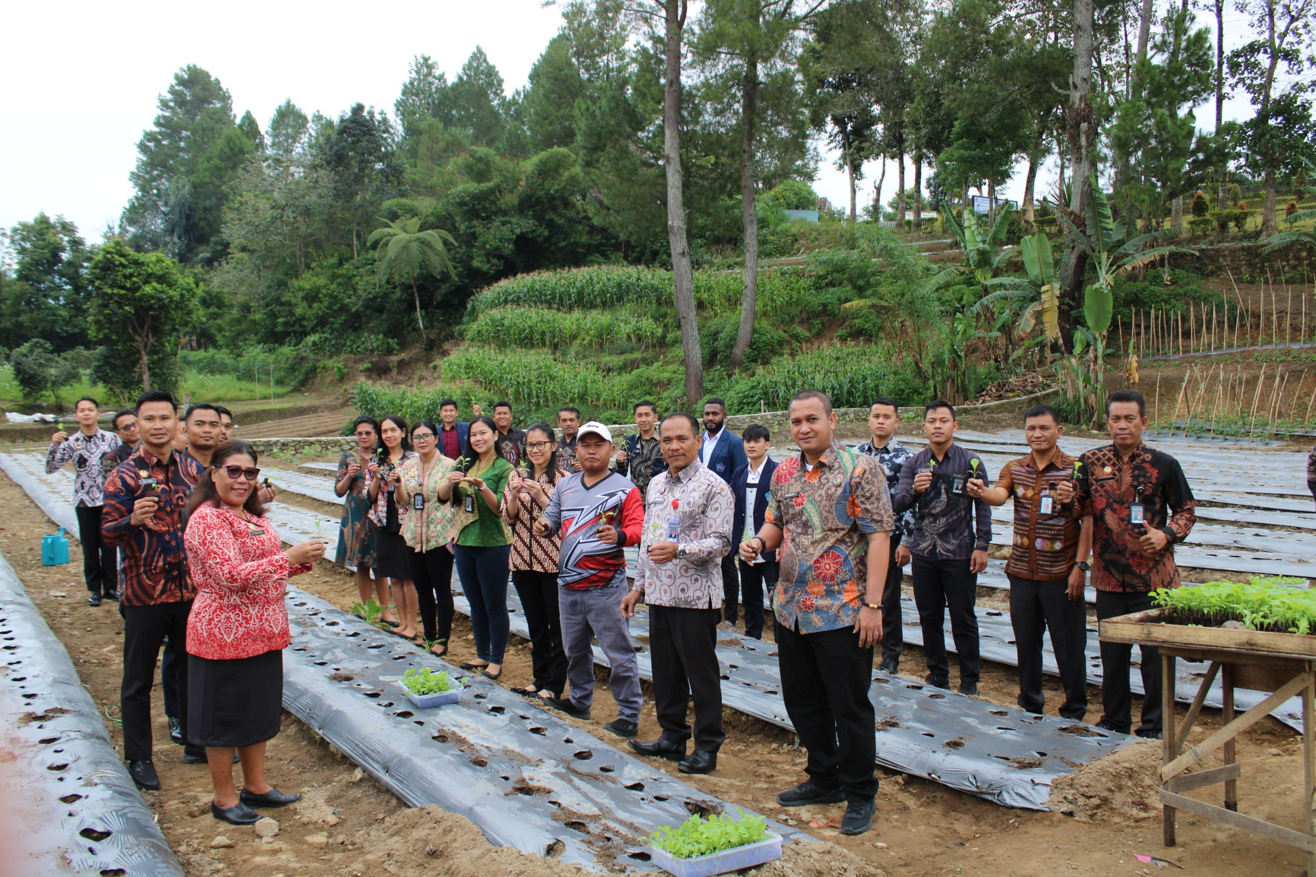 Kalapas Siborongborong Ajak Warga Binaan Bersinergi Dalam Ketahanan Pangan