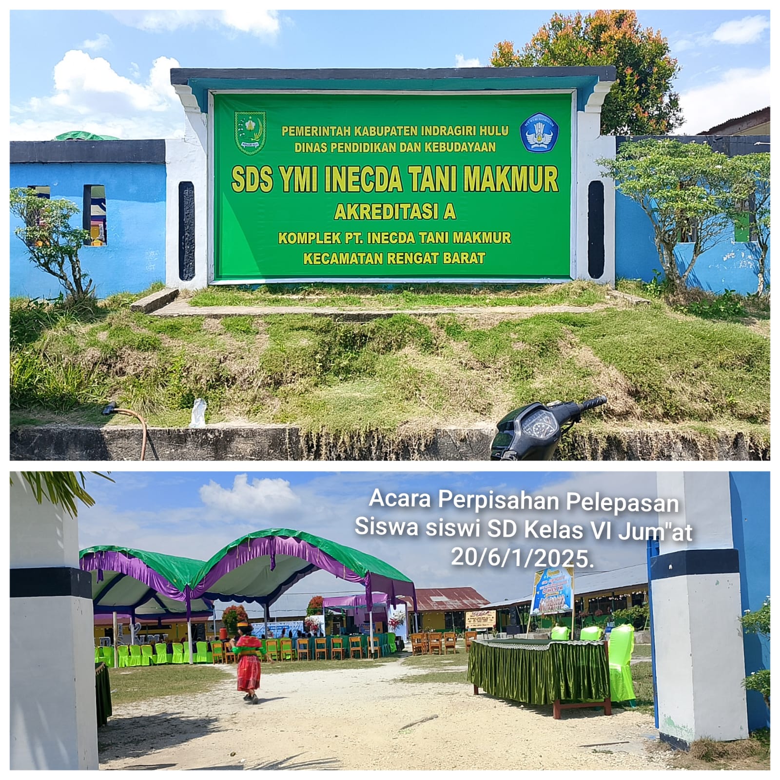 Diduga Melakukan Pencabulan Kepada Murid SD kelas VI YMI Inecda, Orang Tua Siswi Lapor ke Polsek Rengat Barat Dan AR Telah Di Tahan